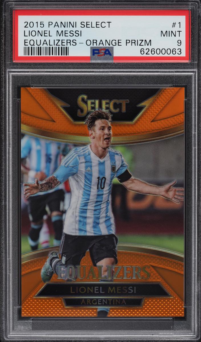 2015 Panini Select Lionel Messi [Orange] #1 card