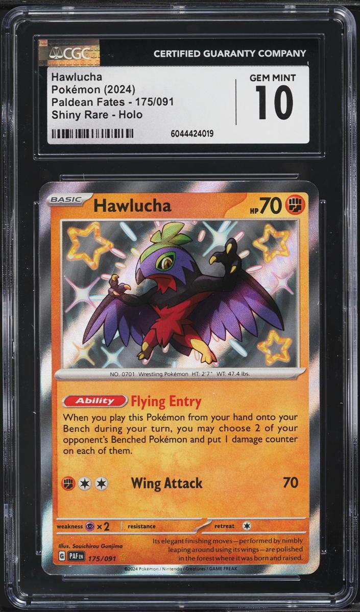 Hawlucha 2024 Pokemon Scarlet & Violet Paldean Fates