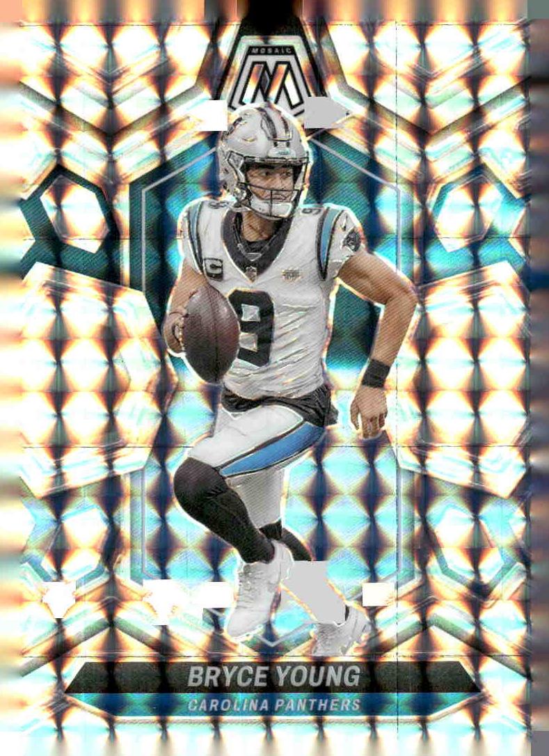 Bryce Young 2024 Mosaic Football card