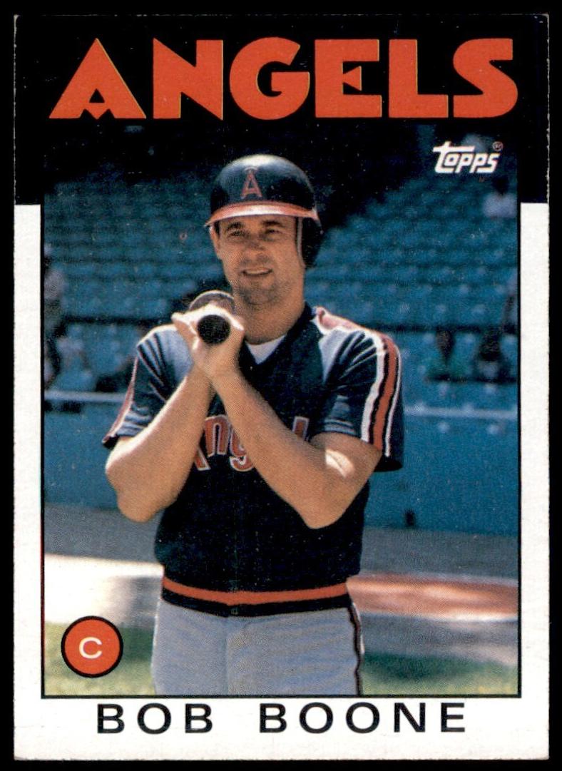 1986 Bob Boone #62