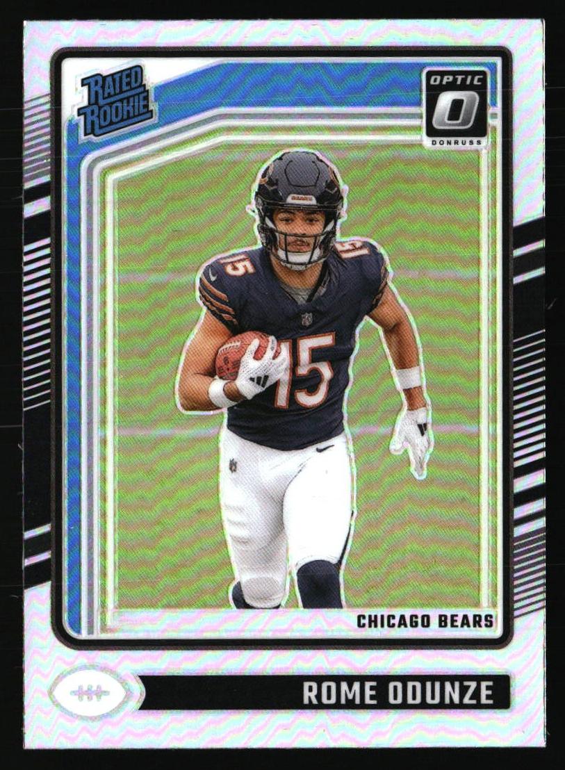 2024 Panini Donruss Optic Rome Odunze #286 card