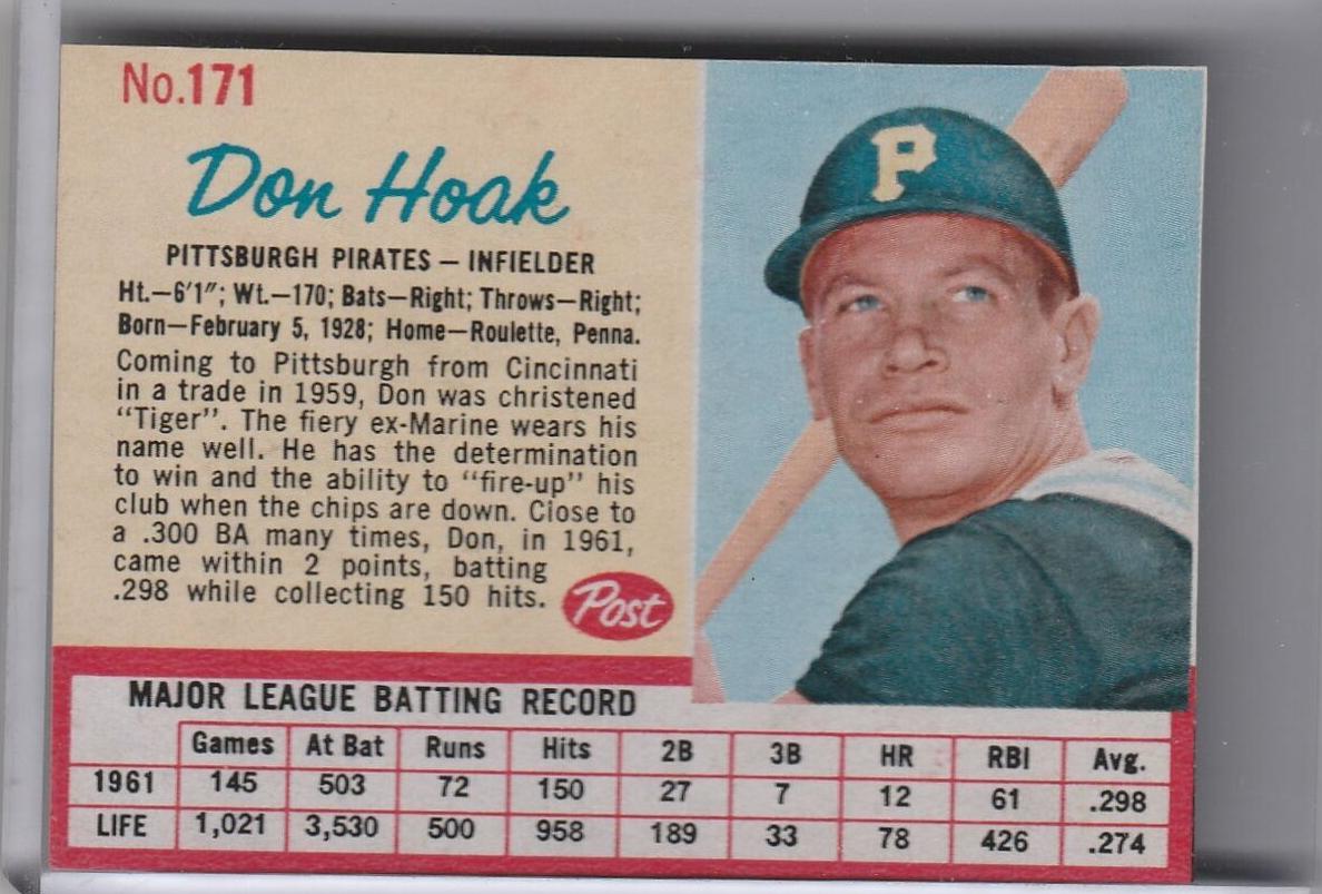 1962 Don Hoak #171