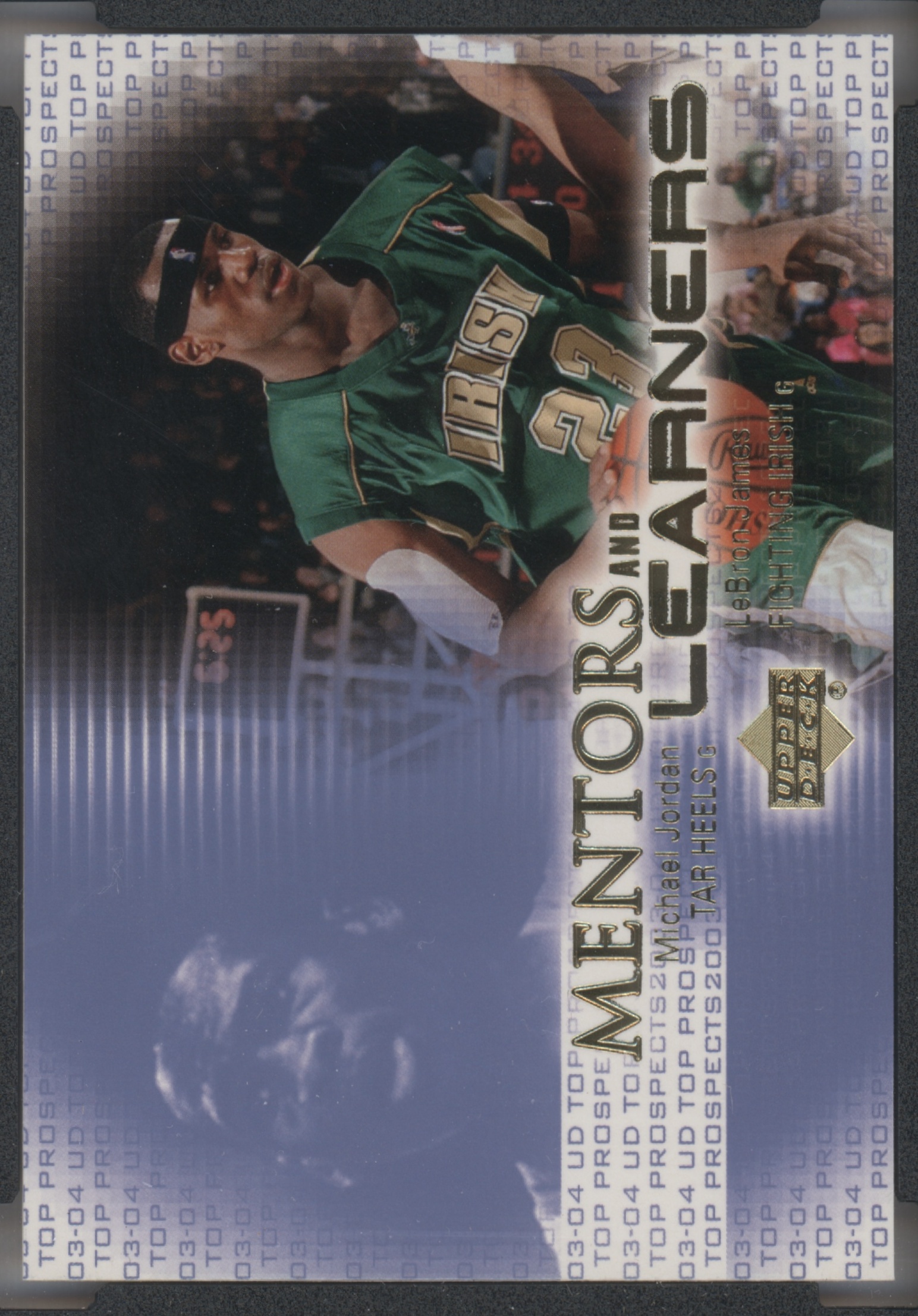2003 Upper Deck Top Prospects LeBron James #ML1 card