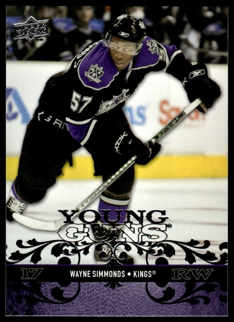 2008 Upper Deck Wayne Simmonds #221 card