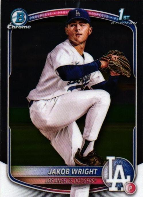 Jakob Wright 2025 Bowman Chrome Prospects card