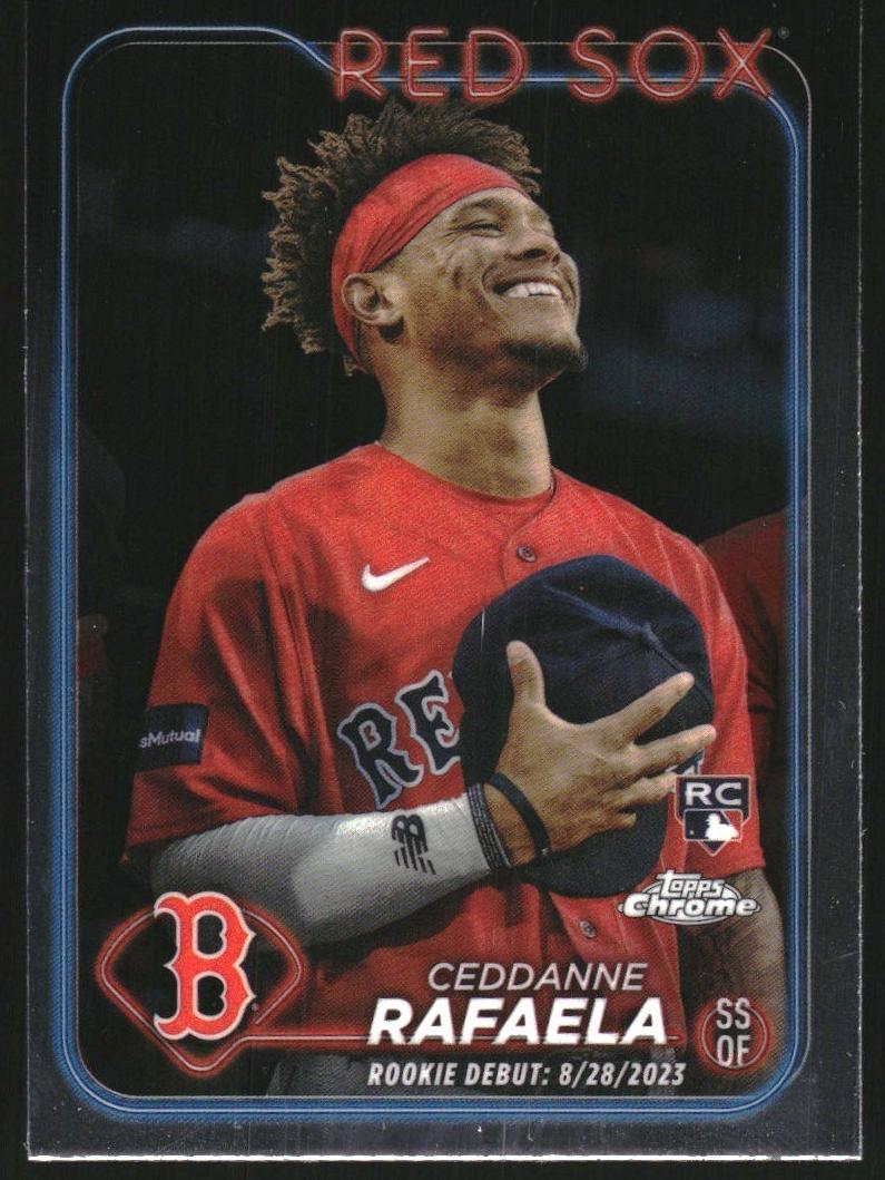 Ceddanne Rafaela 2024 Chrome Update card