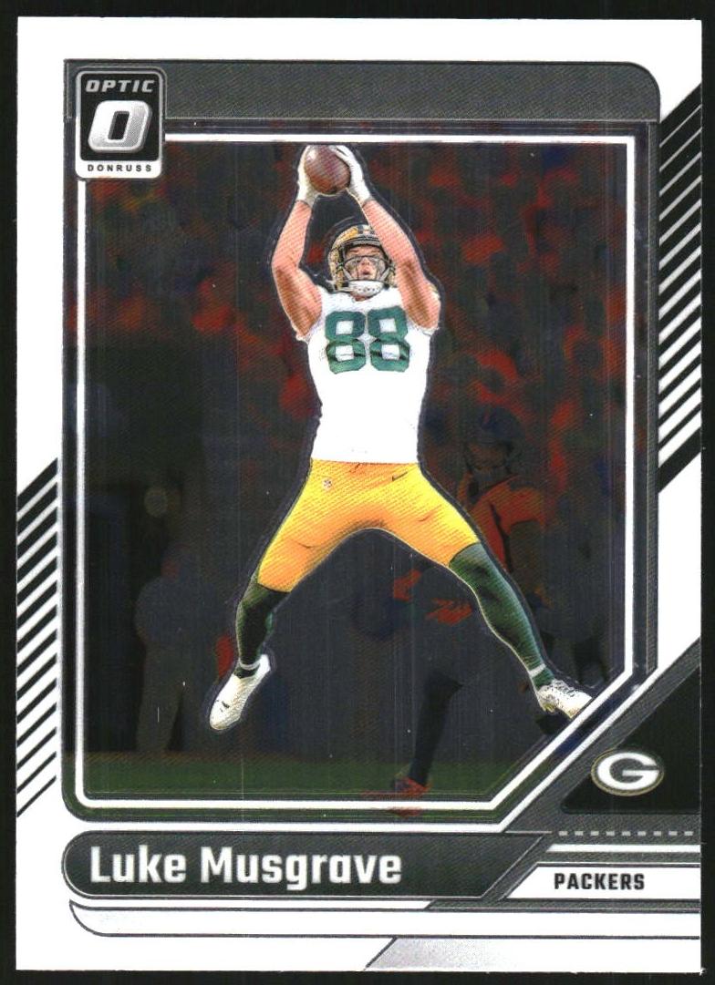 Luke Musgrave 2024 Donruss Optic Football card