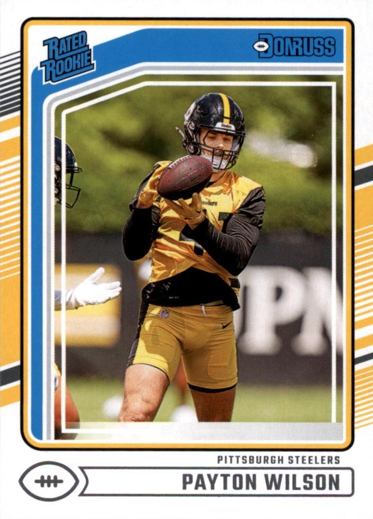 Payton Wilson 2024 Donruss Football card
