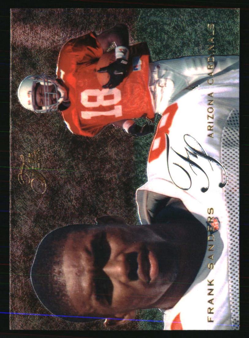 1995 Flair Frank Sanders #6 card