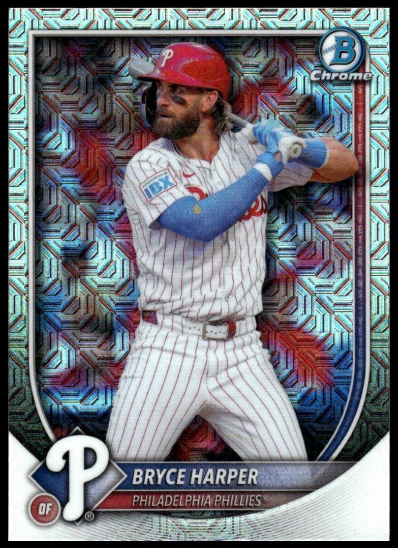 2025 Bowman Bryce Harper #3 card
