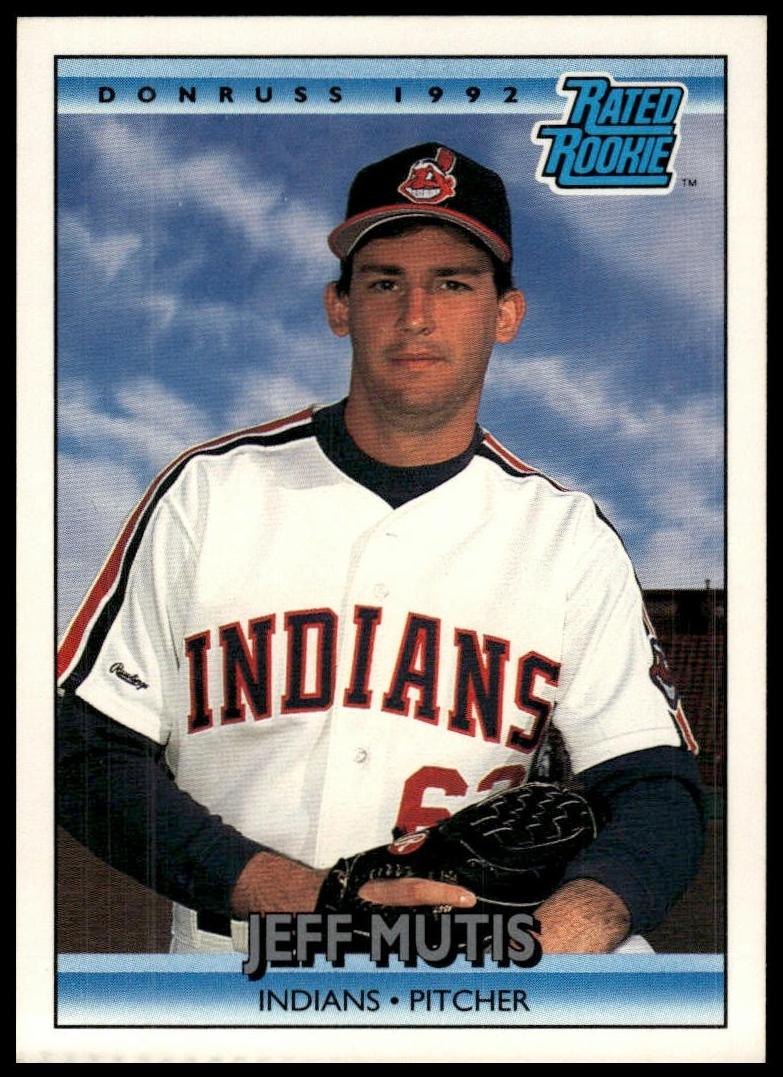 1992 Donruss Jeff Mutis #411 card