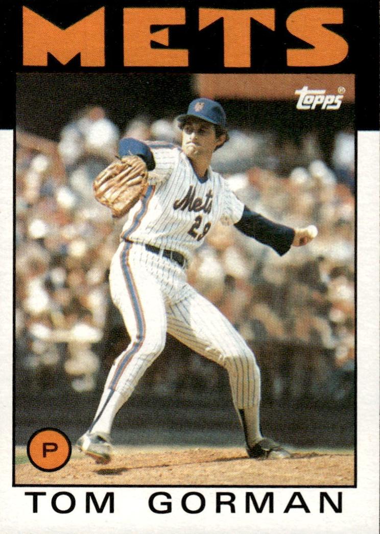 1986 Topps Tom Gorman #414 card