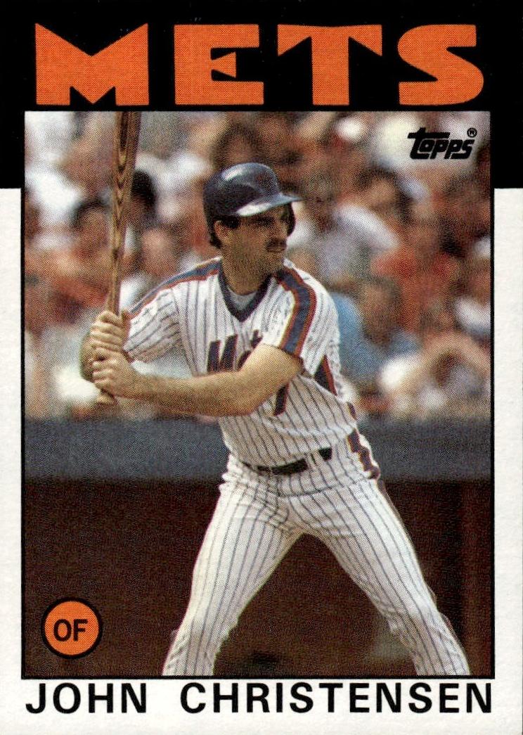 1986 Topps John Christensen #287 card