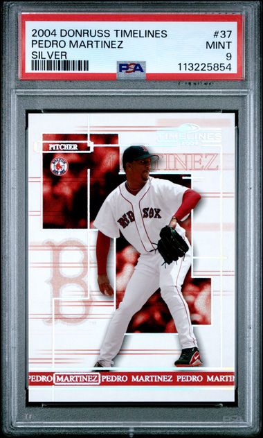 2004 Donruss Timelines Pedro Martinez [Silver] #37 card