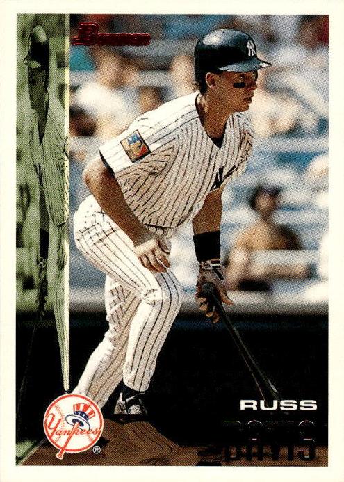 1995 Bowman Russ Davis #428 card