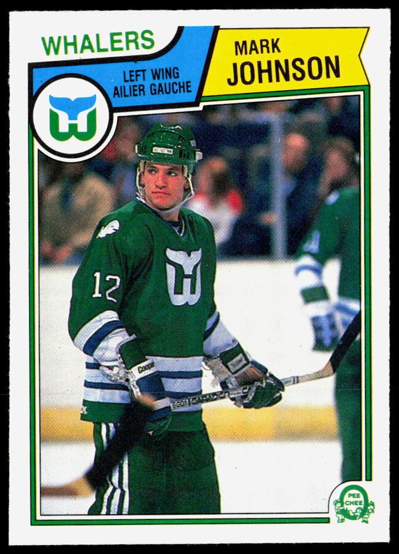 1983 O-Pee-Chee Mark Johnson #140 card