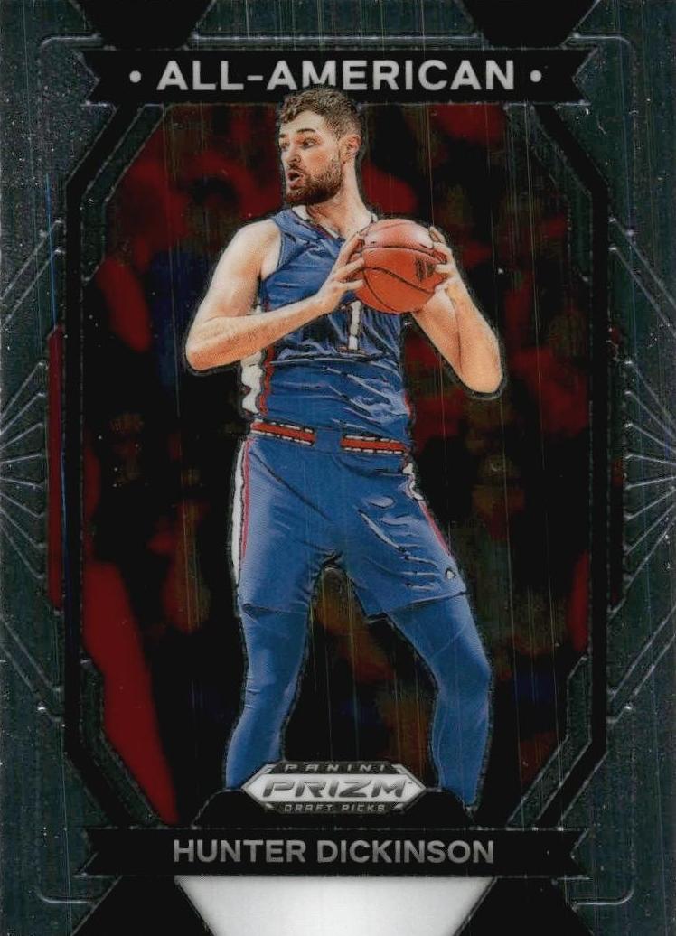 Hunter Dickinson 2024 Prizm Draft Picks card