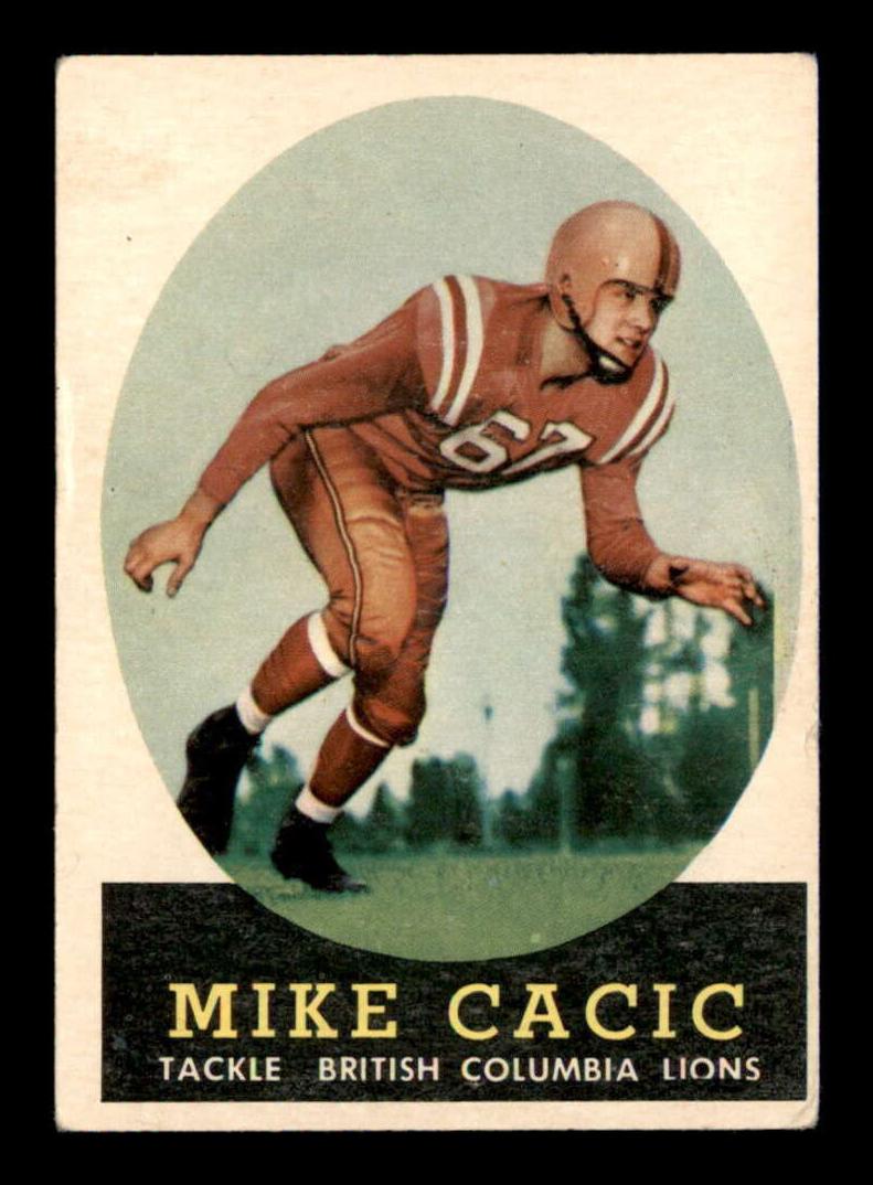 1958 Mike Cacic #5