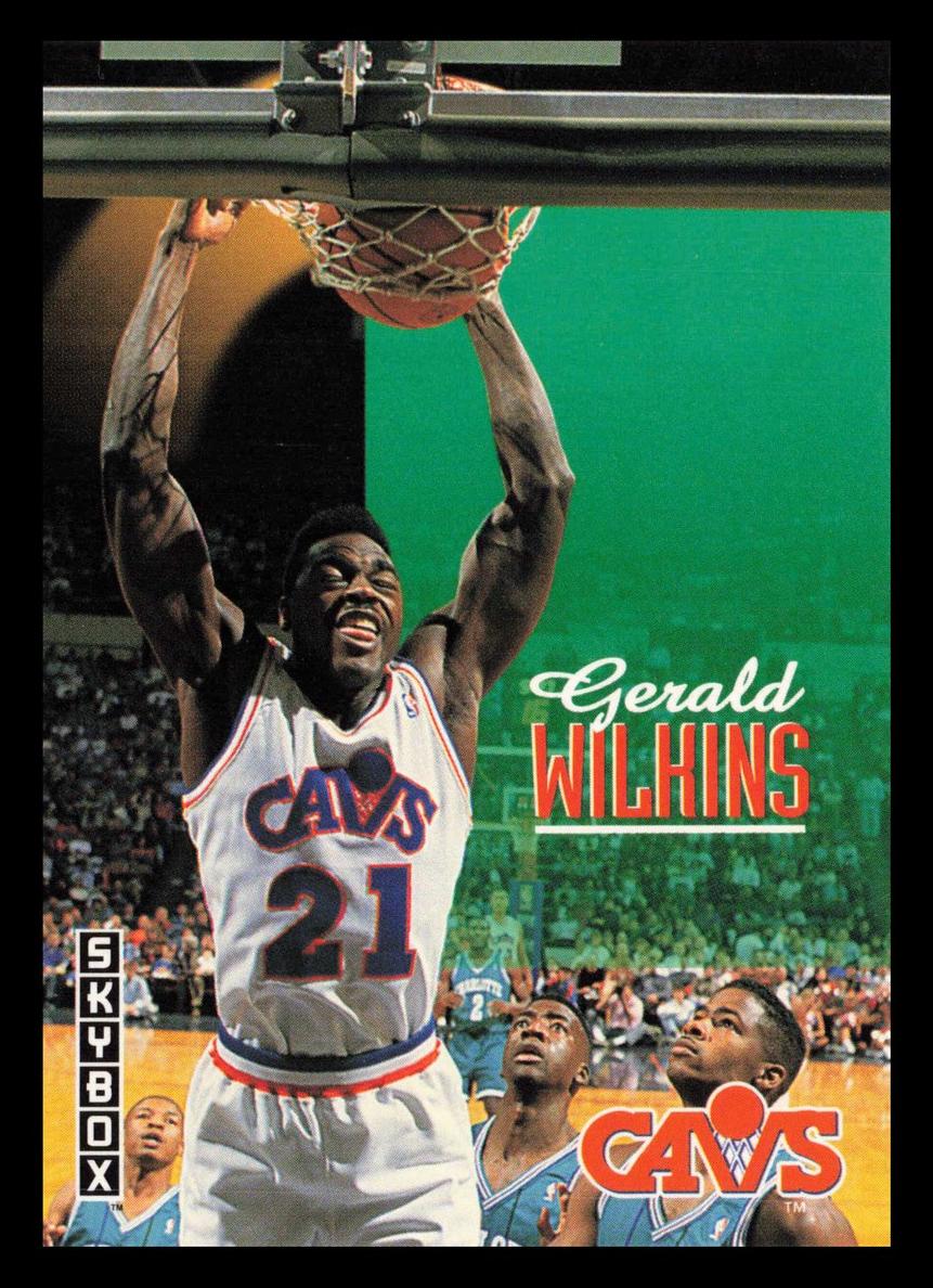1992 Gerald Wilkins #334