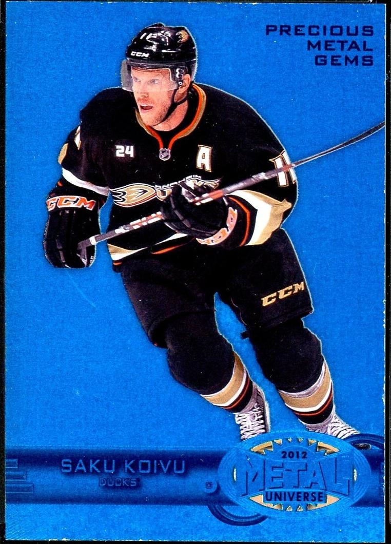 2012 Saku Koivu [Blue] #20