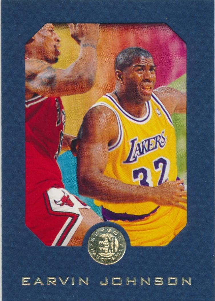 1995 Magic Johnson [Blue] #40