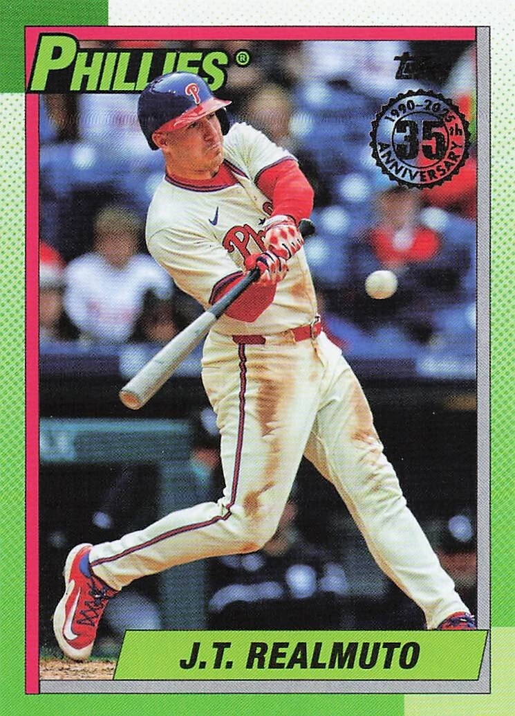 2025 Topps Baseball JT Realmuto #90B2-15