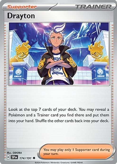 Drayton 2024 Pokemon Scarlet & Violet Surging Sparks
