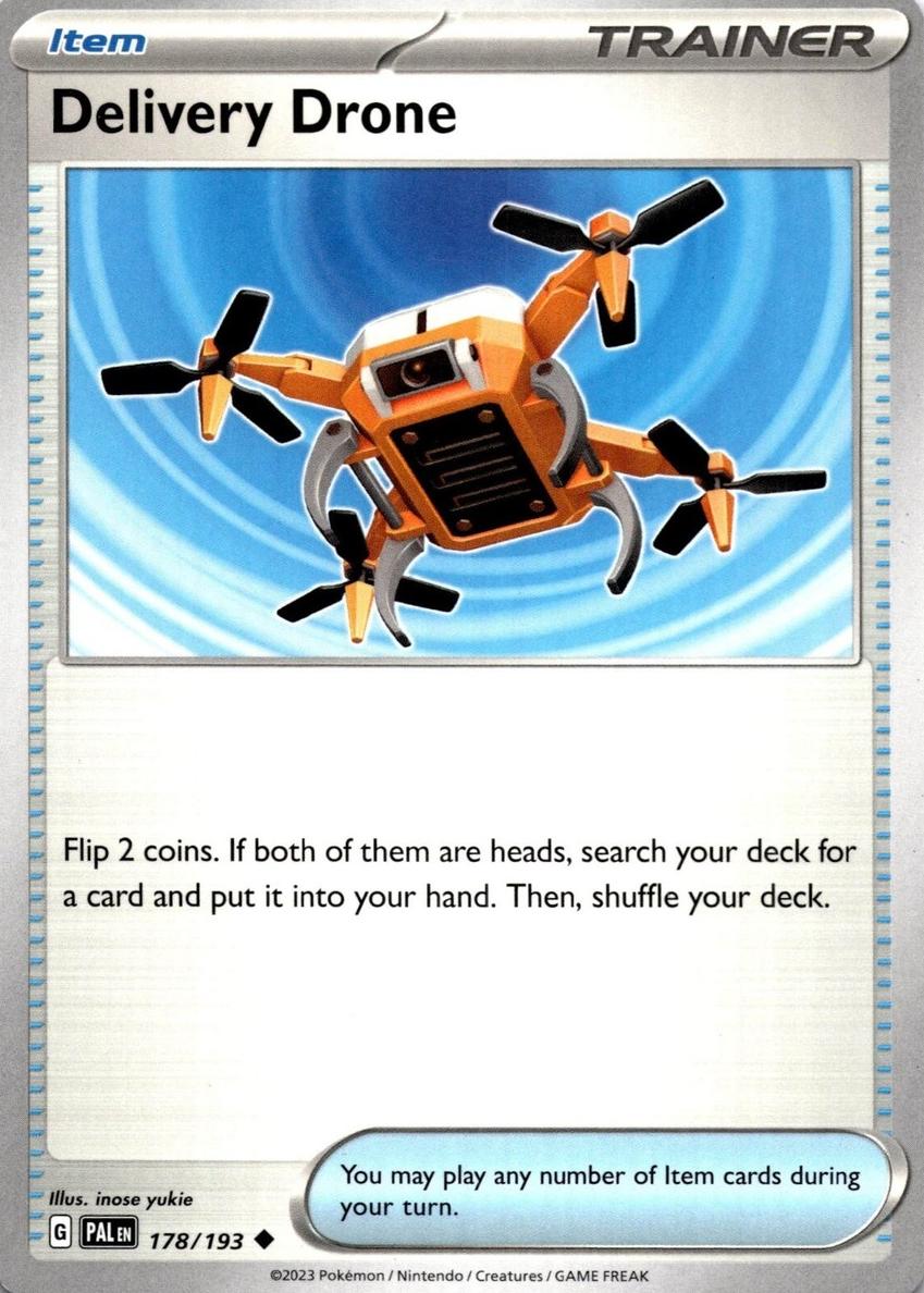 Delivery Drone 2023 Pokemon Scarlet & Violet Paldea Evolved