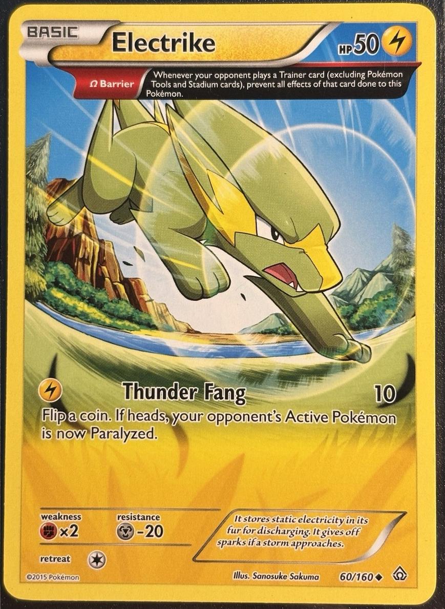 Electrike 2015 Pokemon XY Primal Clash