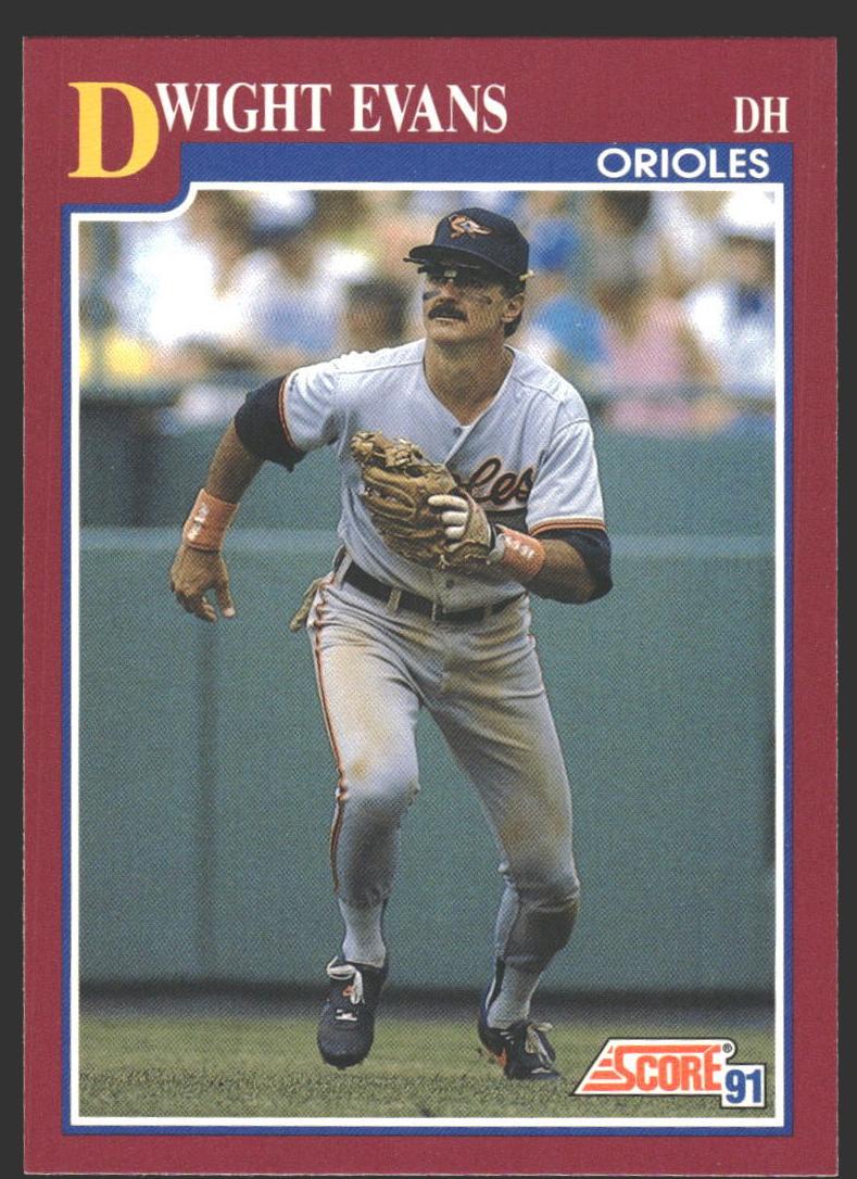 1991 Dwight Evans #62T