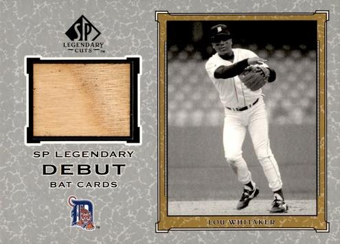 2001 Lou Whitaker #B-LW