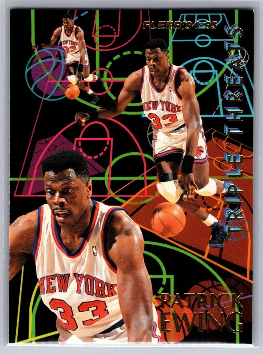 1994 Fleer Patrick Ewing #2 card