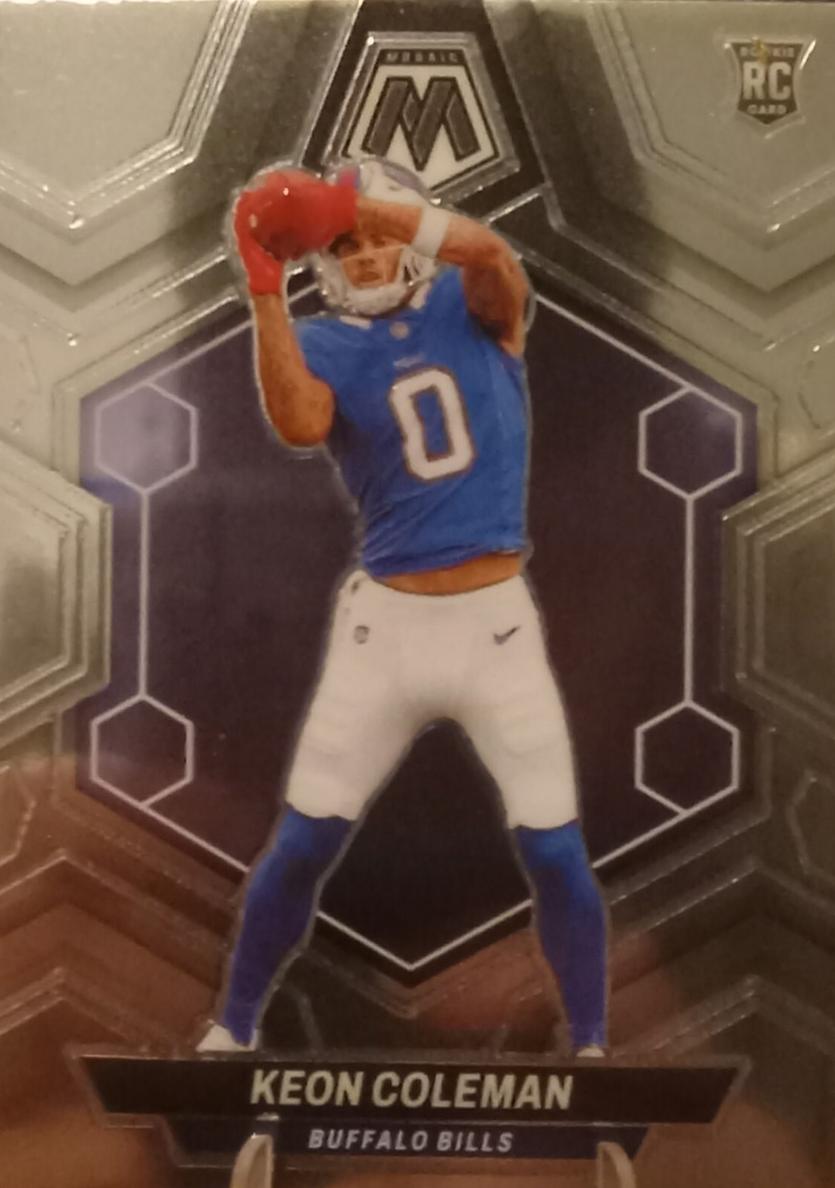 Keon Coleman 2024 Mosaic Football card