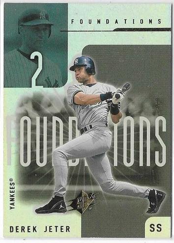 2001 SPx Derek Jeter #F8 card