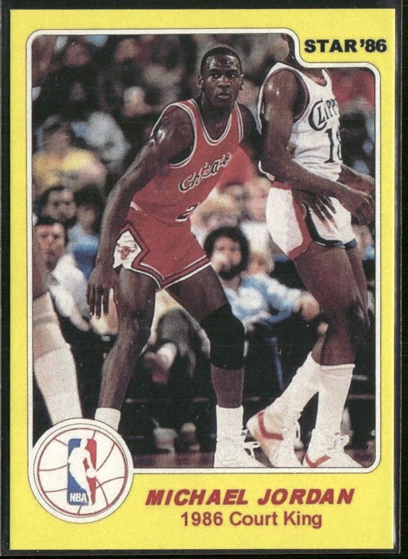 1986 Michael Jordan #18