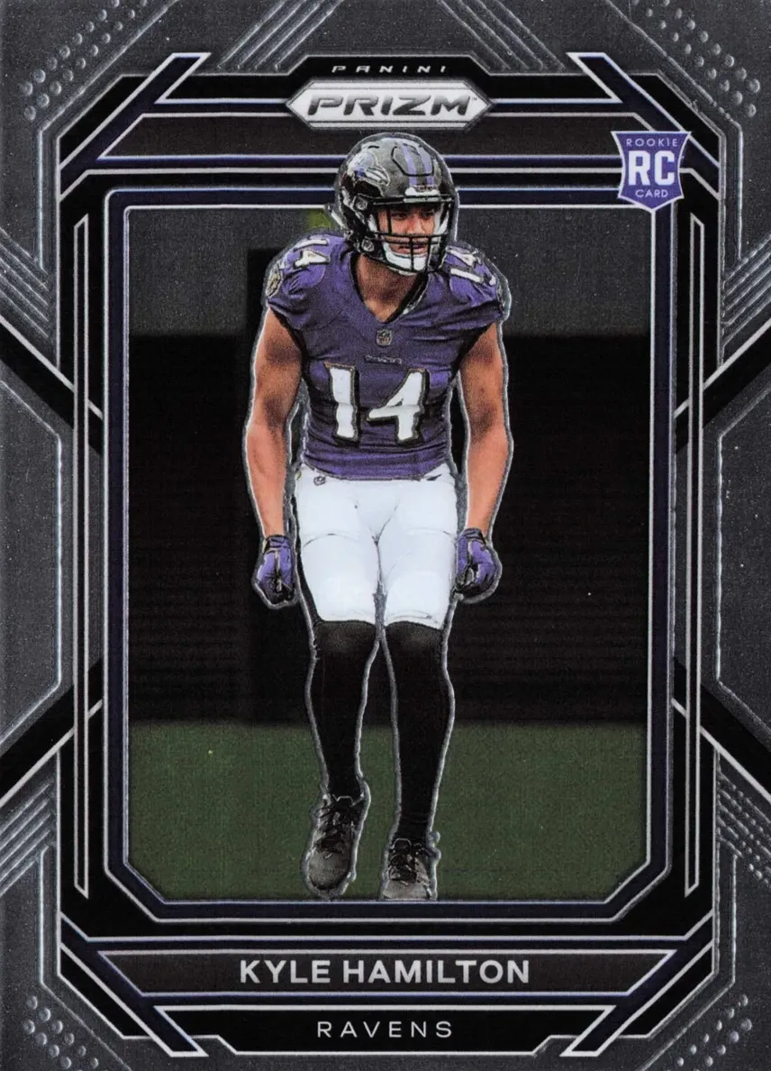 Kyle Hamilton 2022 Prizm Football card