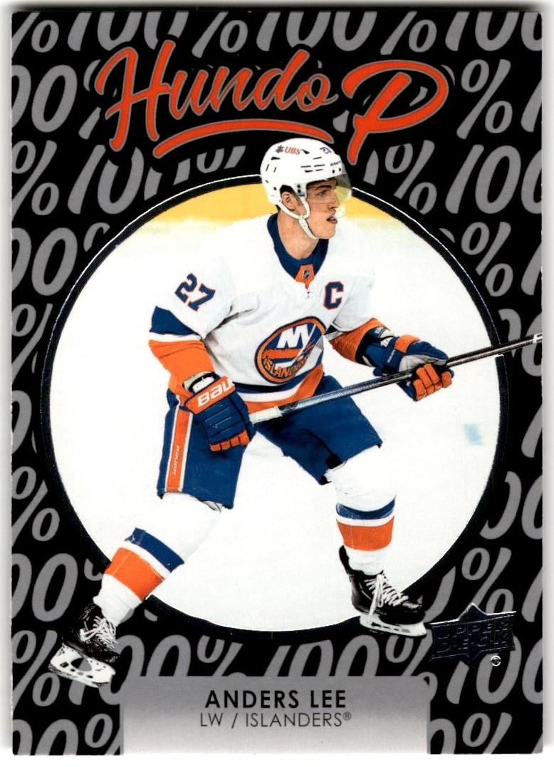 2021 Upper Deck Anders Lee #HP-24 card