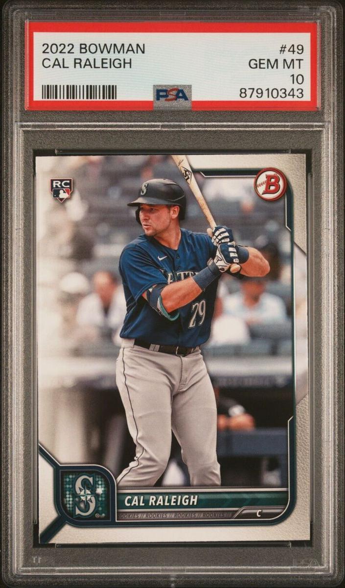 Cal Raleigh 2022 Bowman Baseball
