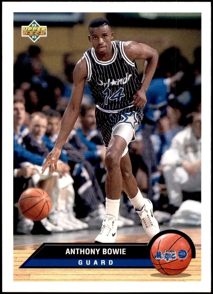 1992 Upper Deck Anthony Bowie #Or2 card