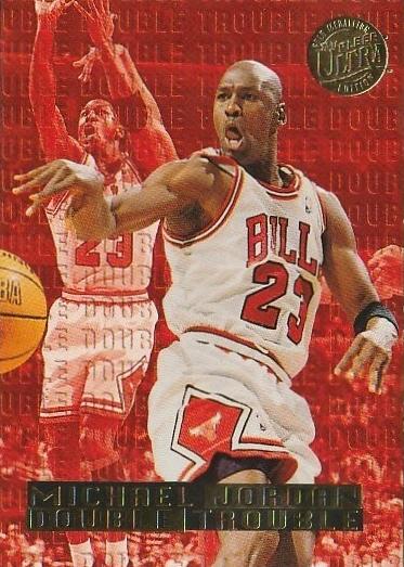 1995 Fleer Ultra Michael Jordan [Gold Medallion] #3 card