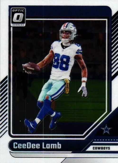CeeDee Lamb 2024 Donruss Optic Football card