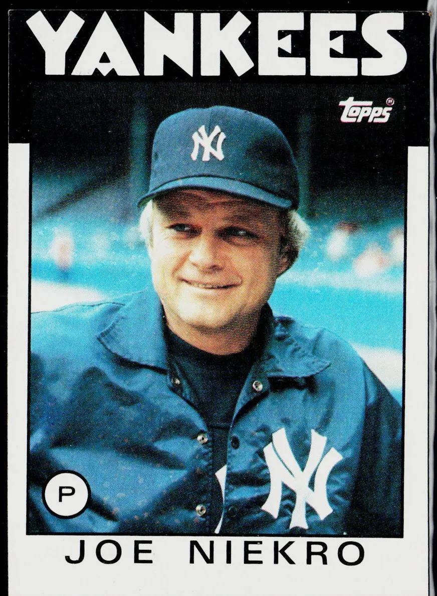 1986 Joe Niekro #135