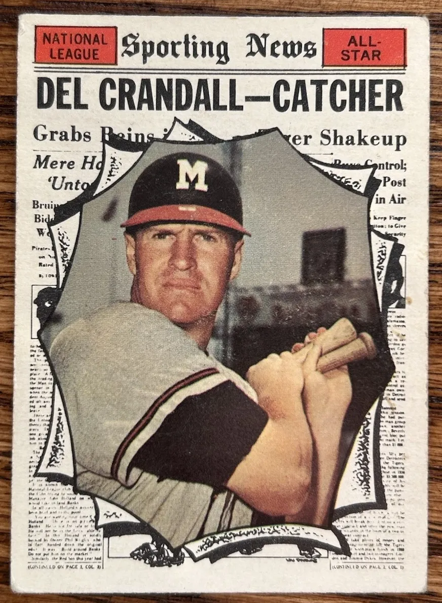 1961 Del Crandall #583