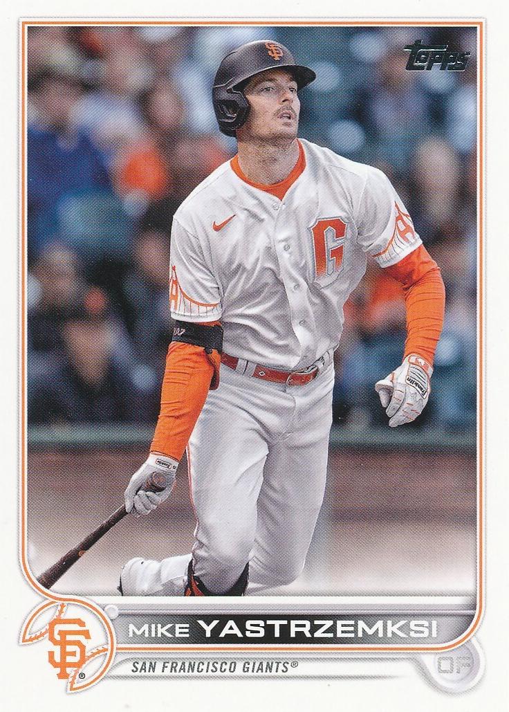 2022 Topps Mike Yastrzemski #103 card