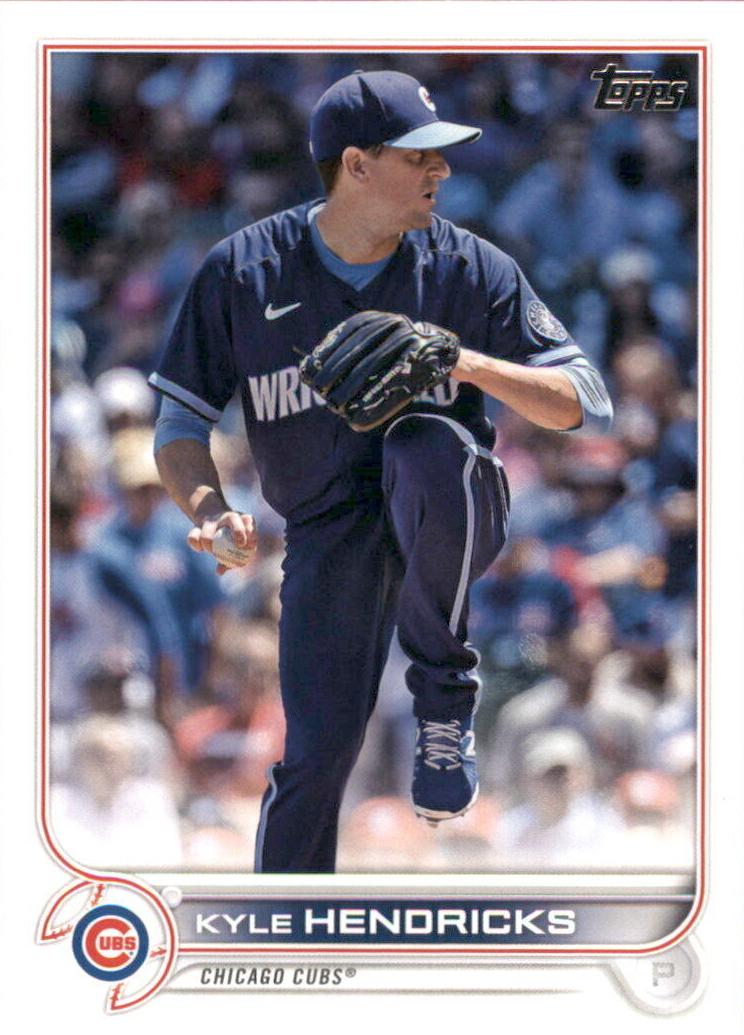 2022 Topps Kyle Hendricks #168 card