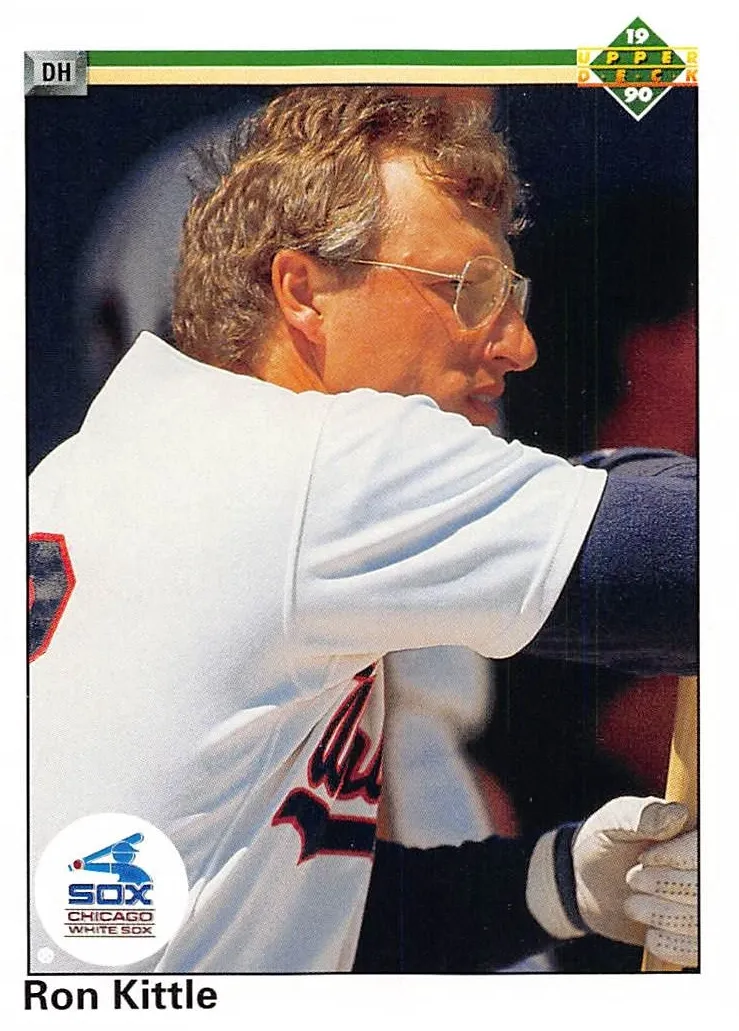 1990 Upper Deck Ron Kittle #790 card