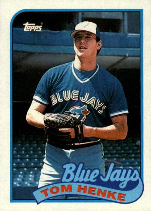 1989 Topps Tom Henke #75 card