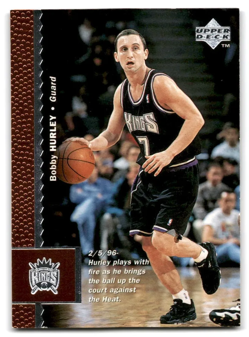 1996 Upper Deck Bobby Hurley #106 card
