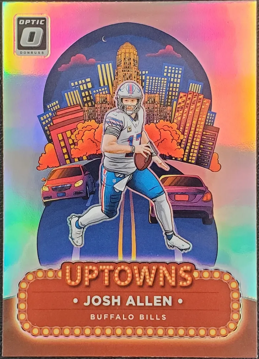 2024 Panini Donruss Optic Uptowns Josh Allen #16 card