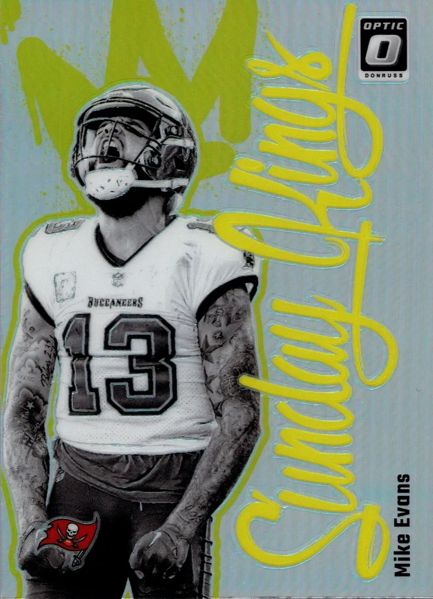 2024 Panini Donruss Optic Sunday Kings Mike Evans #13 card